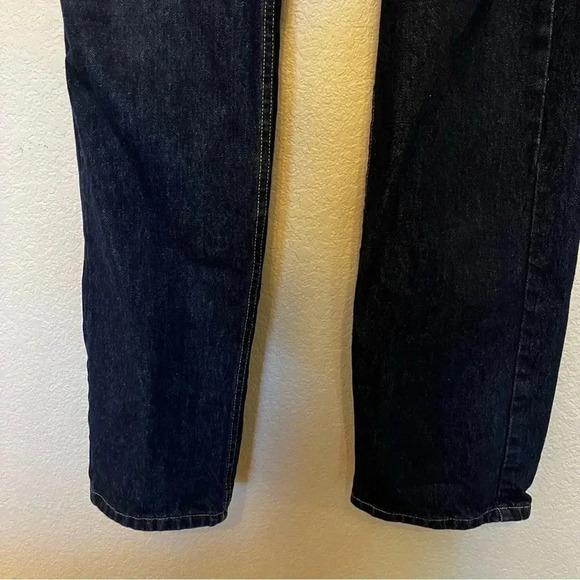 Levi's 505 Dark Wash Denim Jeans Men's 38 W X 34 L - Picture 7 of 11